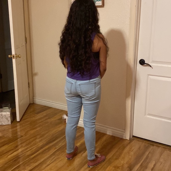 Jeans size 6 short, midrise jegging - Picture 5 of 9